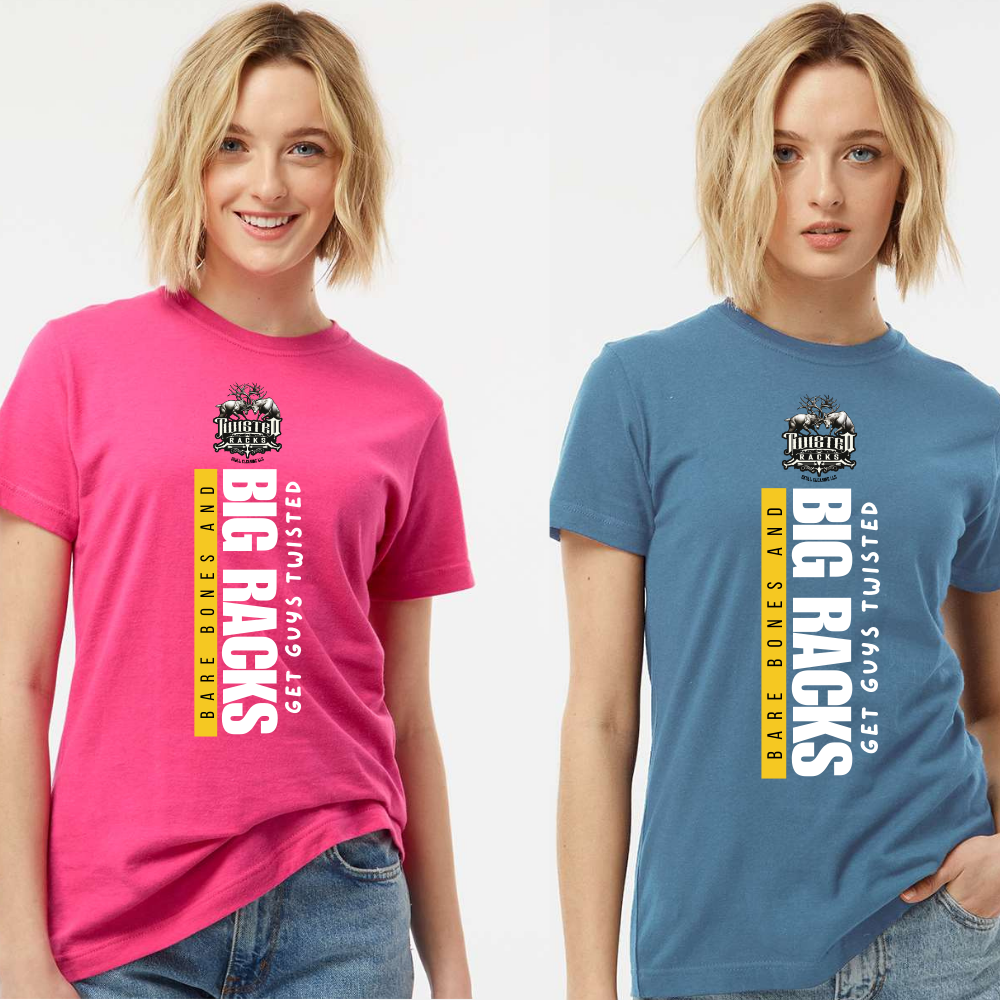 Twisted Racks Ladies Tee Vertical
