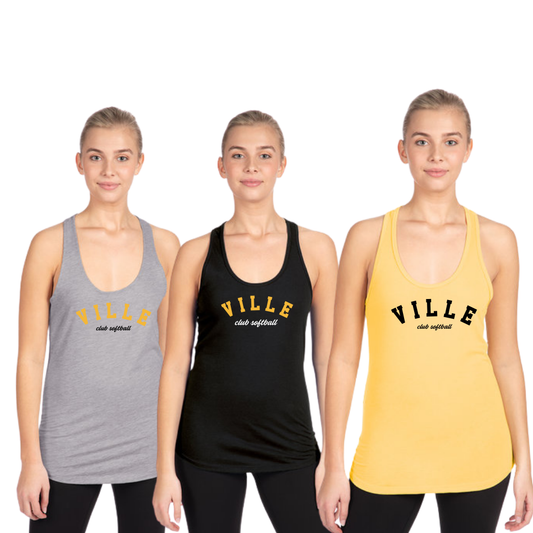 Ville Excel Ladies Tank Top Next Level Brand