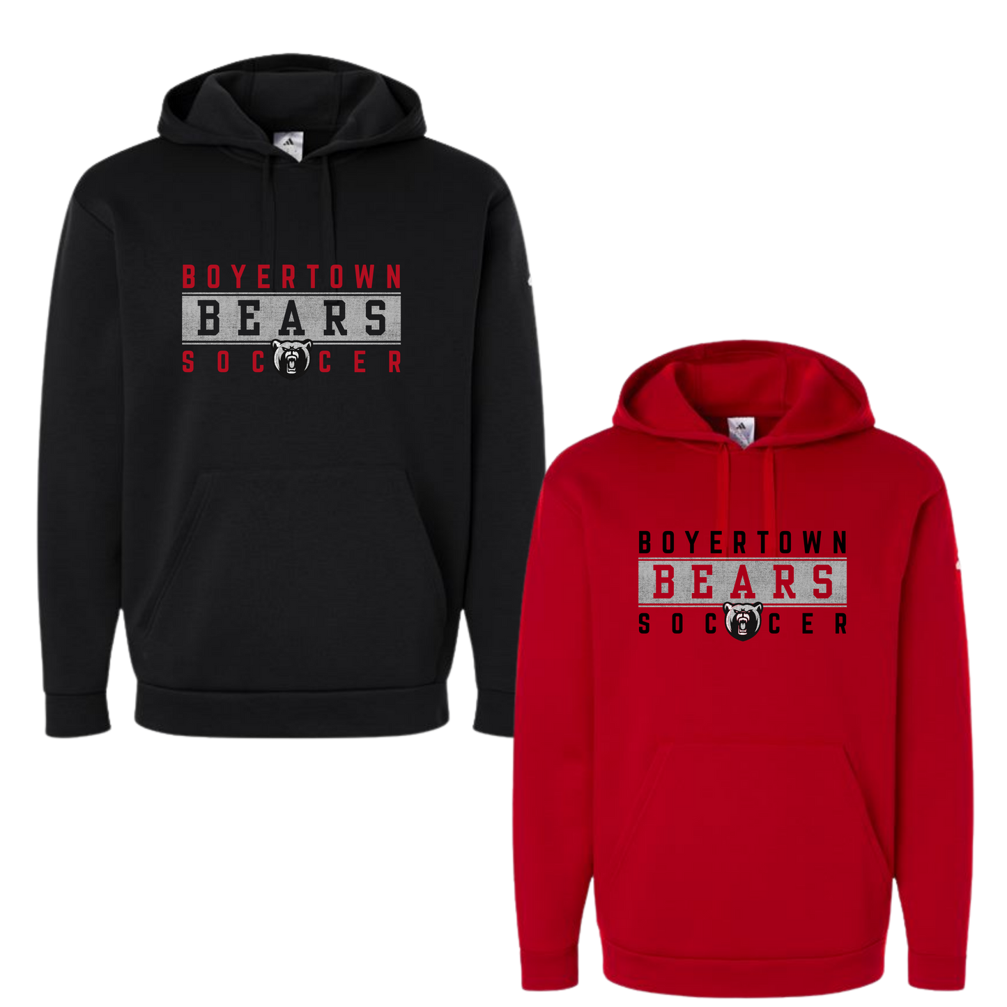 Boyertown Boys Soccer Adidas Brand Hoodie - Striker