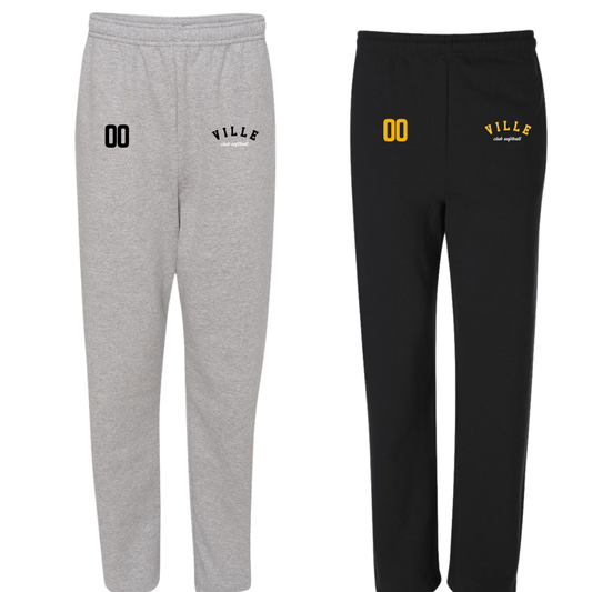Ville Excel Open Heavy Blend Sweats Unisex Custom Number
