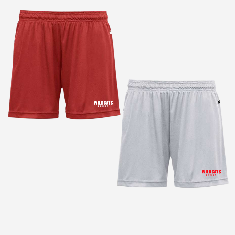 CYFO Badger B Core Girls 4" Training Shorts