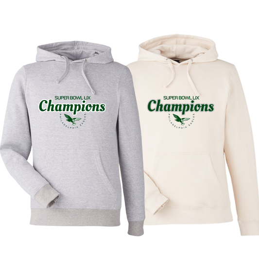 Bird Super Bowl Champs Hoodie Unisex