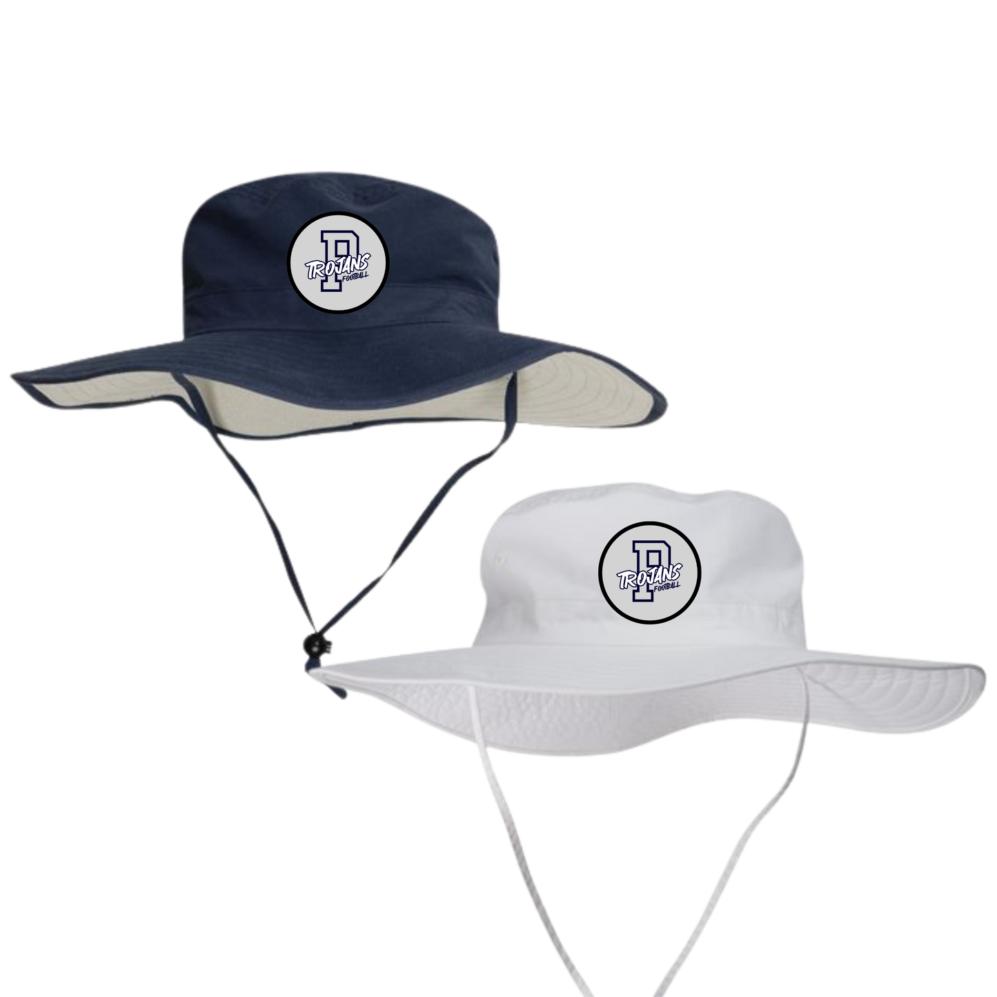 Pottstown Trojans Football Bucket Hat With Patch