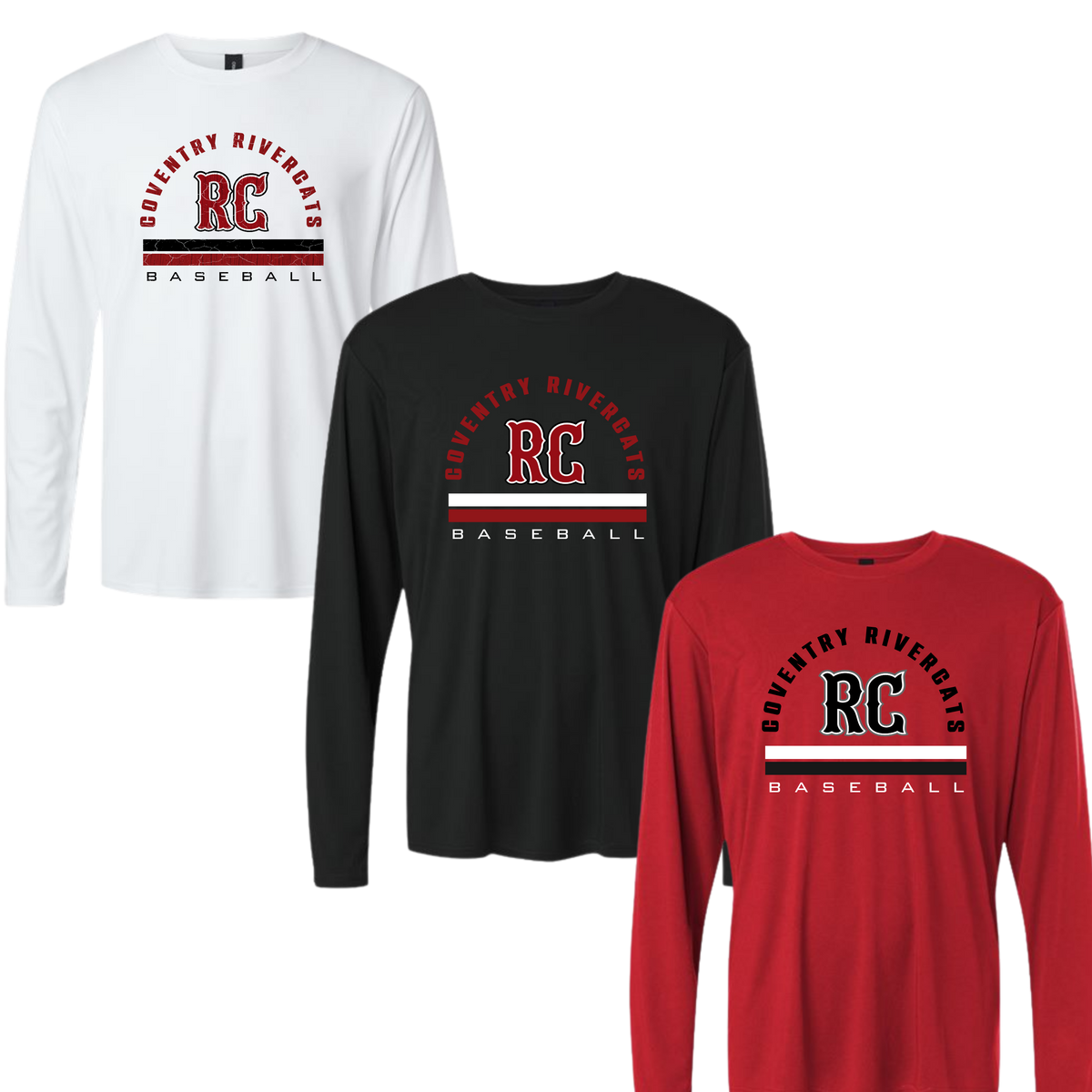 Rivercats Unisex LS Dri Fit Tee Loop