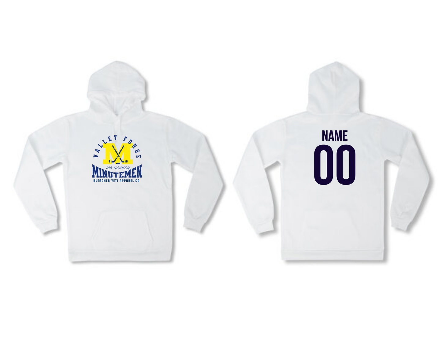 Minutemen Custom Hoodie Echo Design