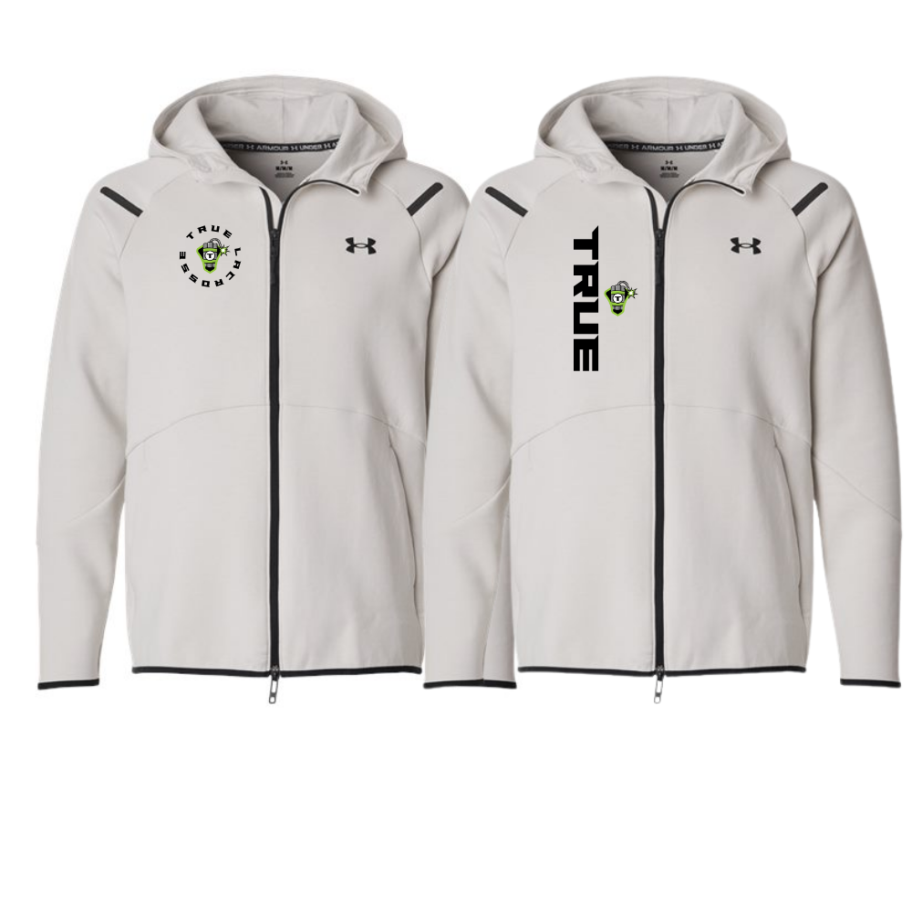 True Lacrosse Under Armor Mens Unstoppable Fleece Zip