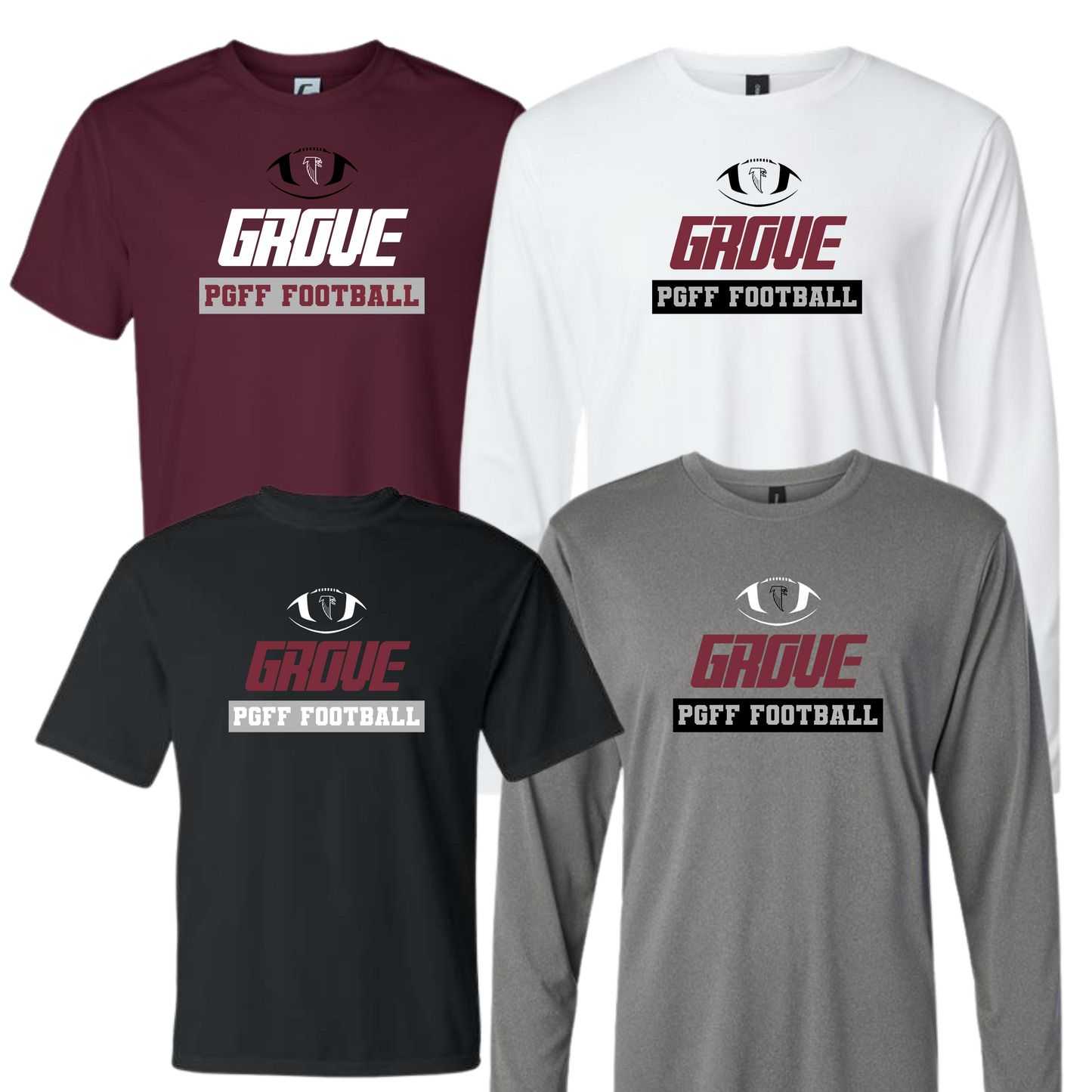 PGFF Dri-Fit ( Short Sleeve & Long Sleeve ) Grove