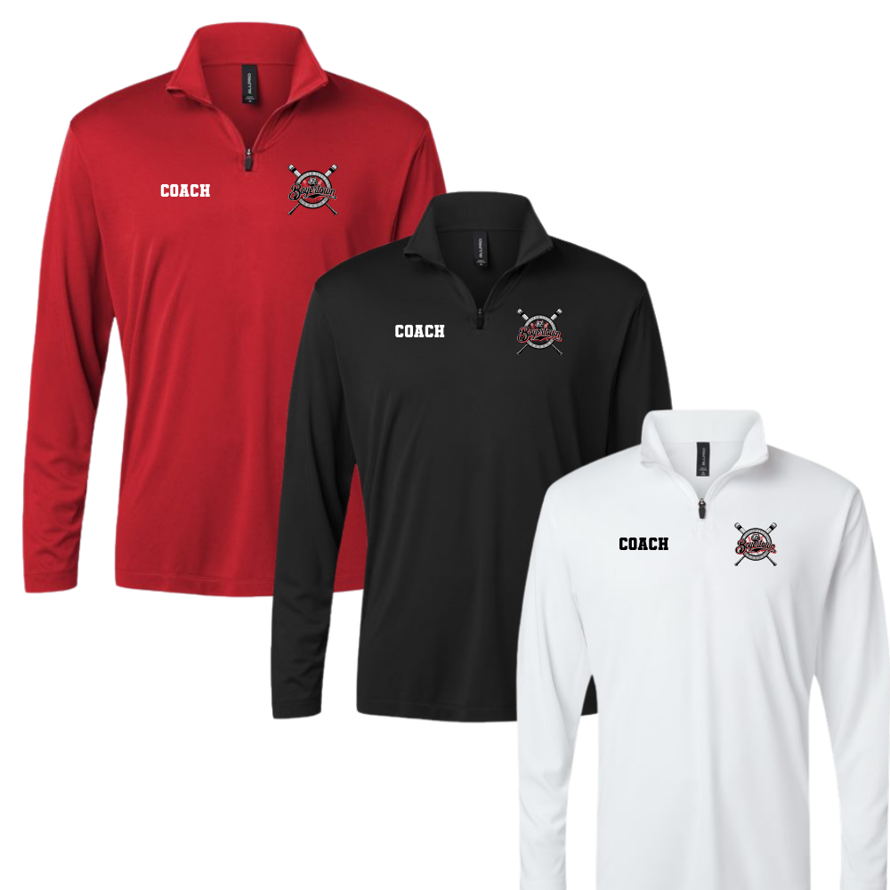 BMBL Coach Dri Fit Performance LS 1/4 Zip