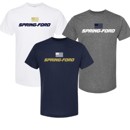 SF Wrestling Unisex Blended Tee Patriot