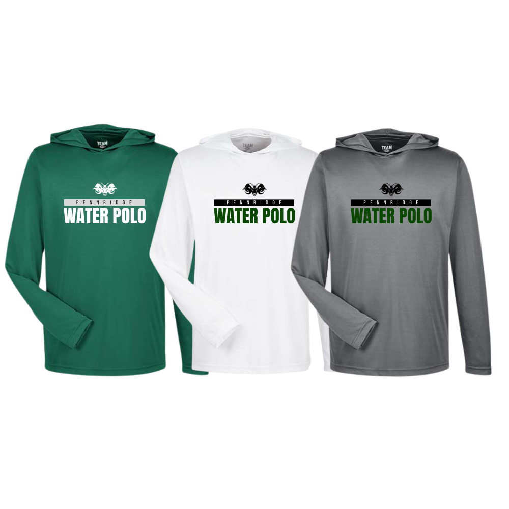Pennridge Water Polo Unisex Performance LS Hoodie All State