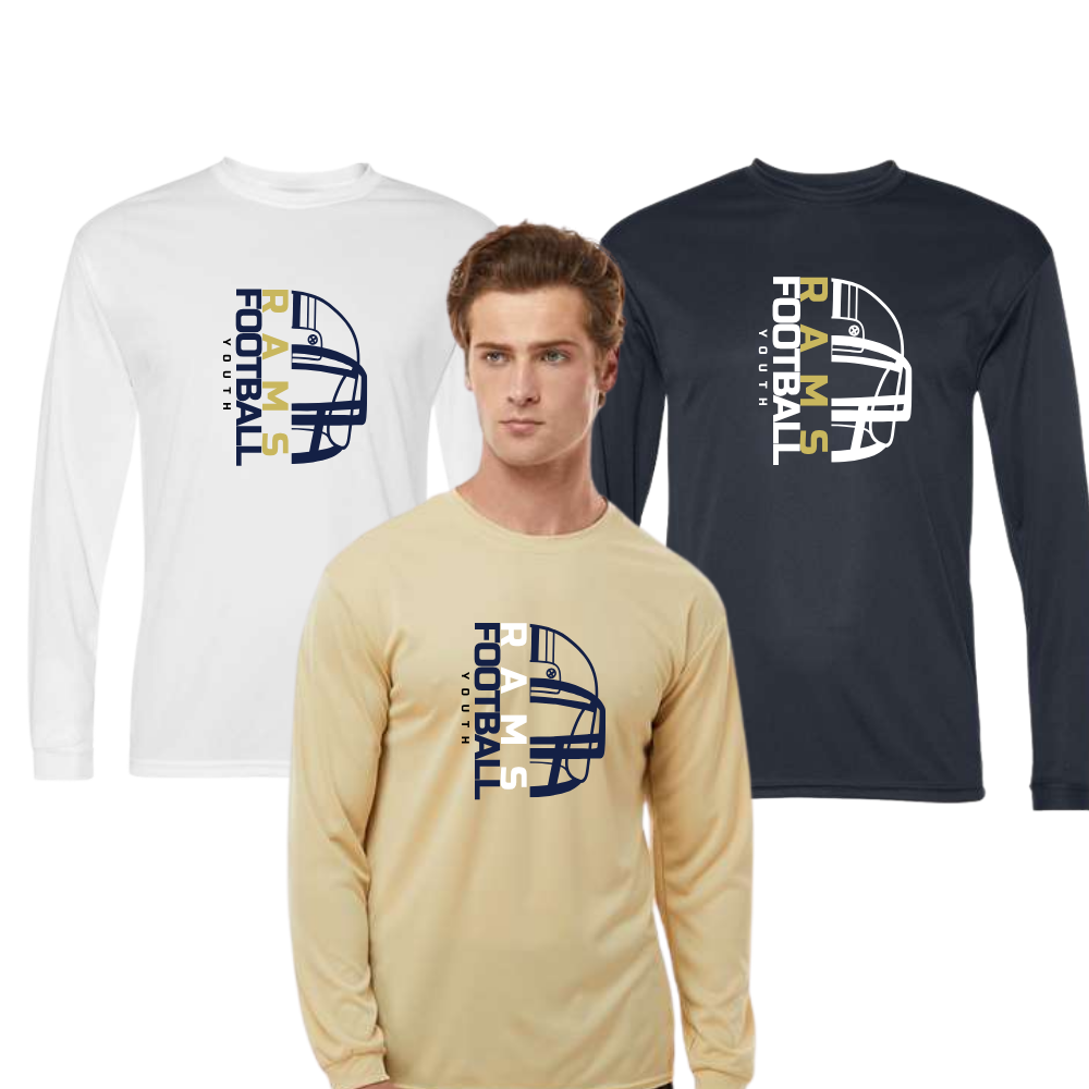 SFYFC Long Sleeve Performance Tee Facemask