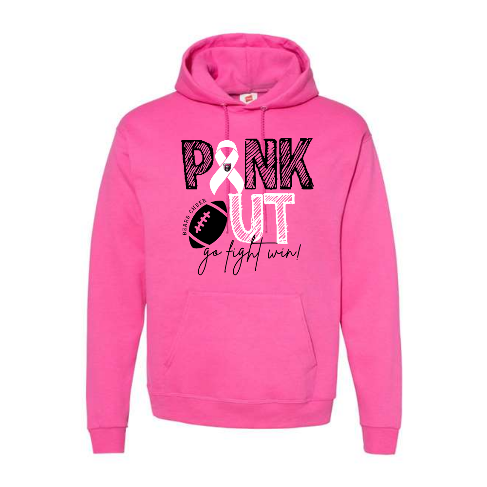 Pink Out Hoodie - BASH CHEER STL
