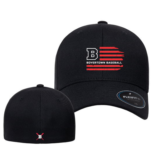 BMBL Bear Nation Flag Hat Flex Fit
