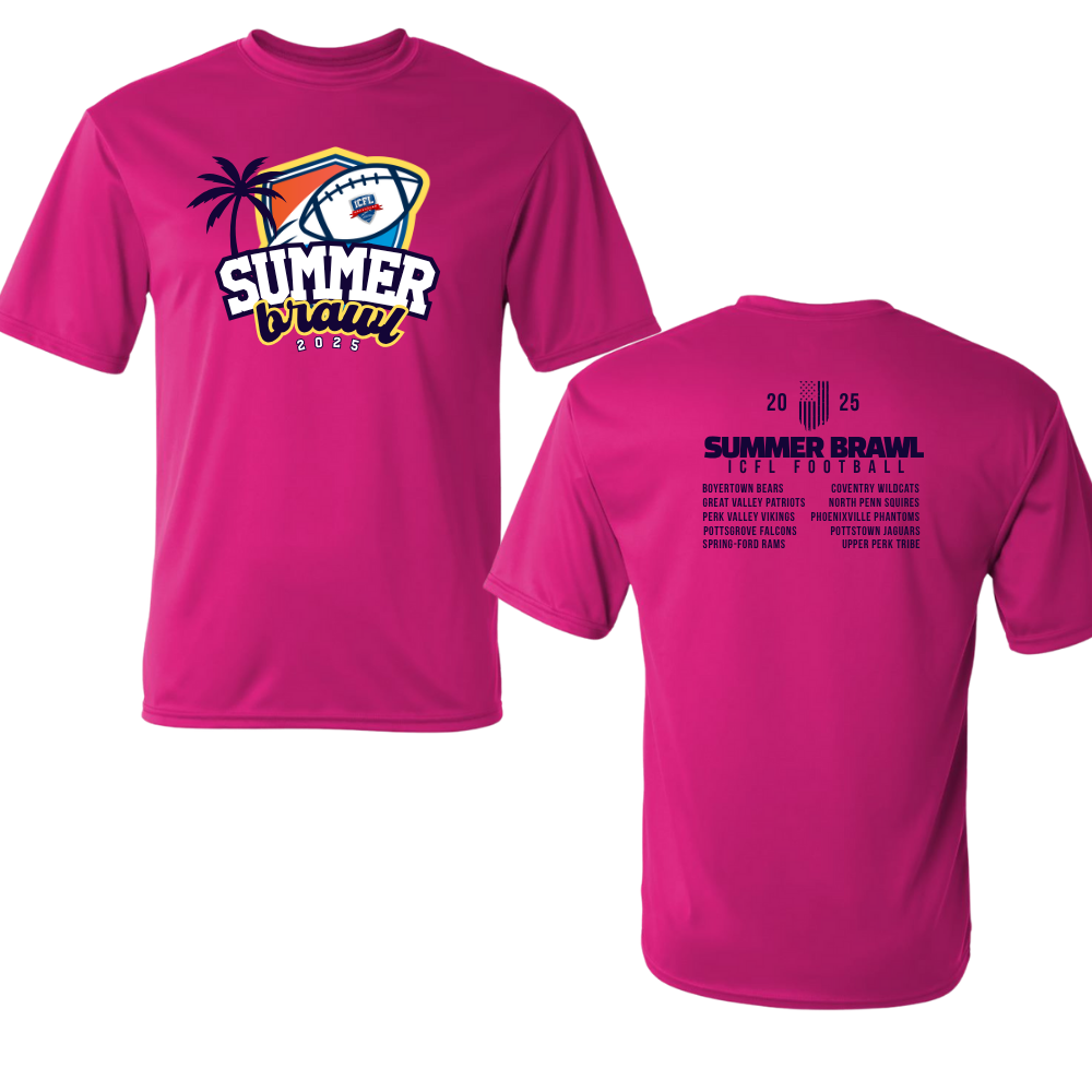 Summer Brawl Tees - ICFL 2025