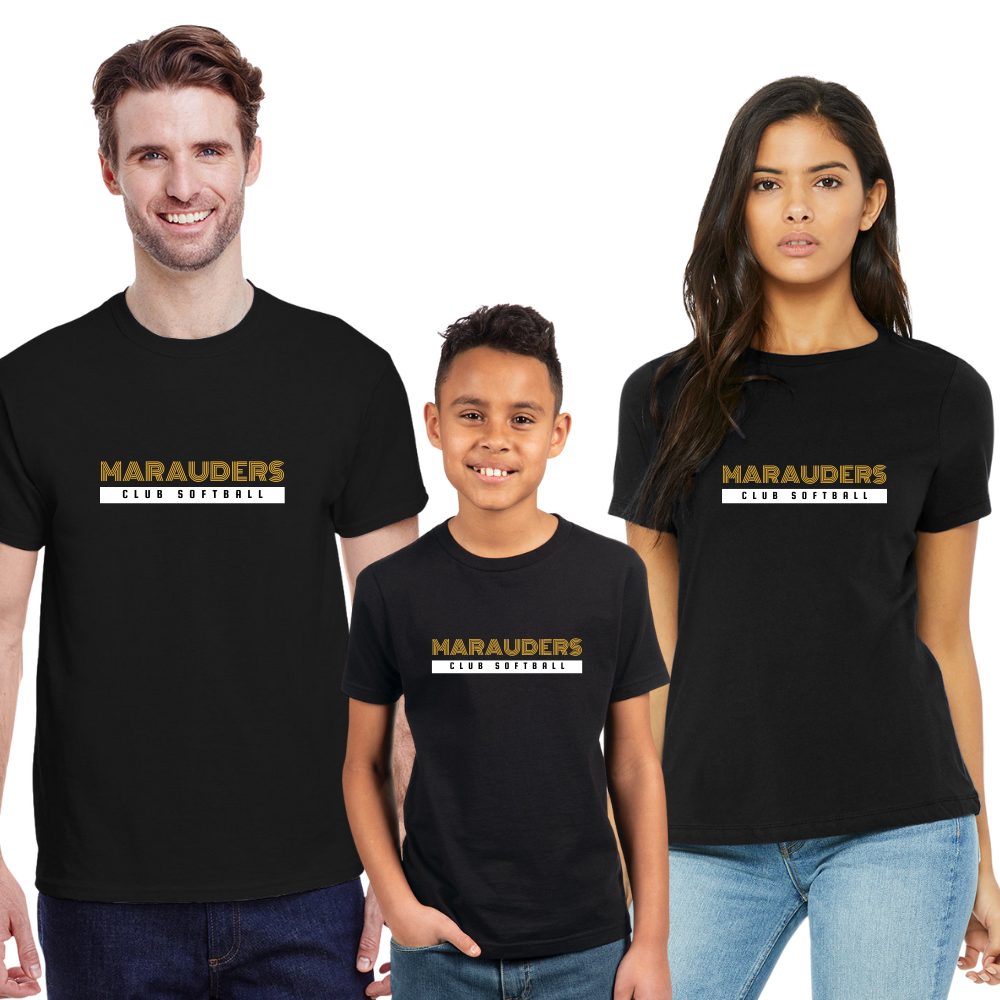 Retro Marauders Club Black Tee