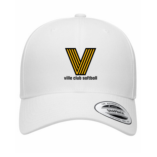 Big V 5 Panel Curved Bill Trucker Hat