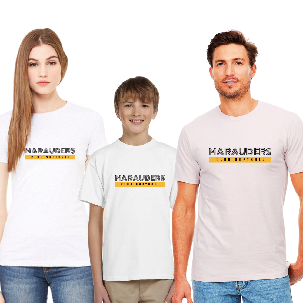Retro Marauders Club White Tee