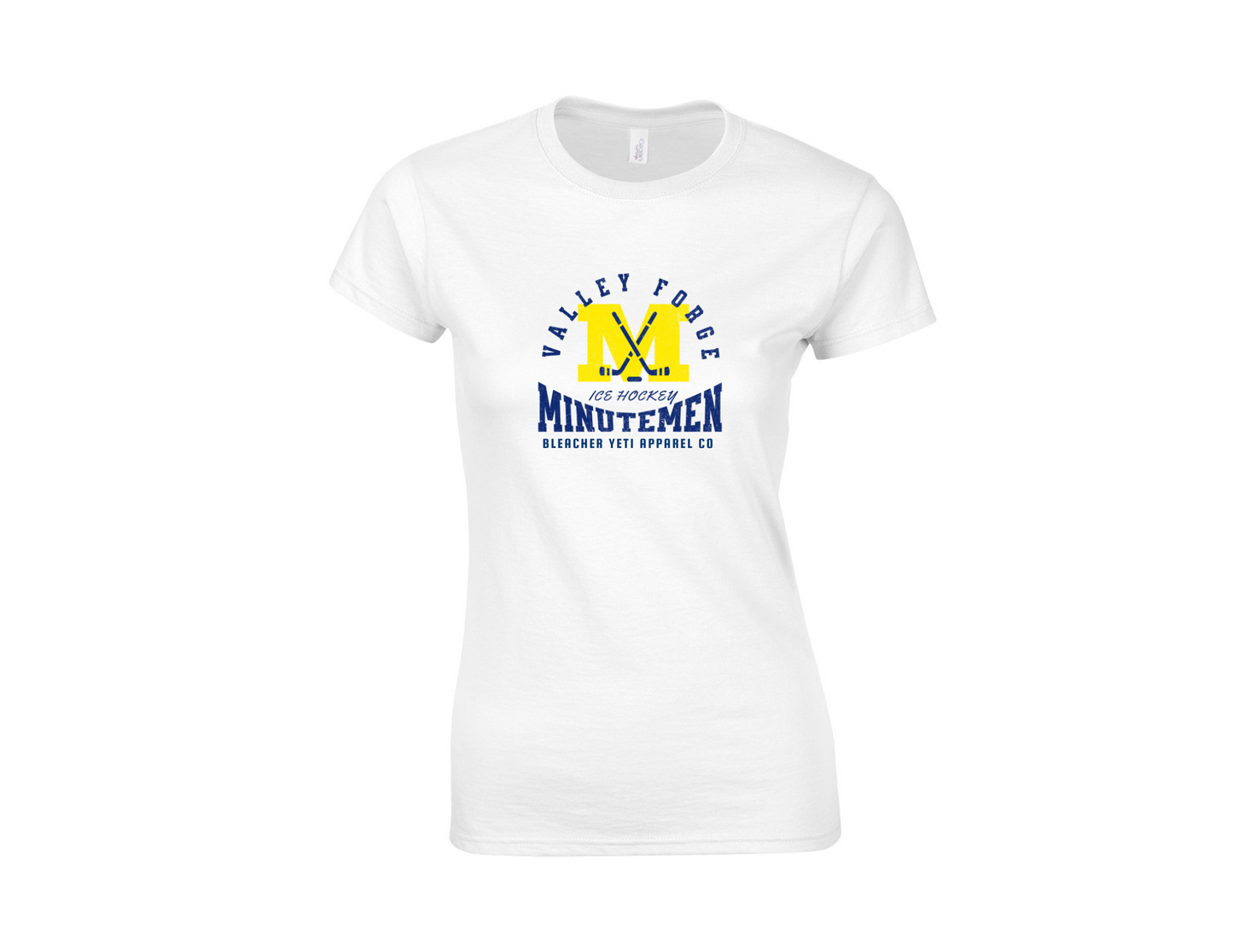 Minutemen Tee Echo Design White
