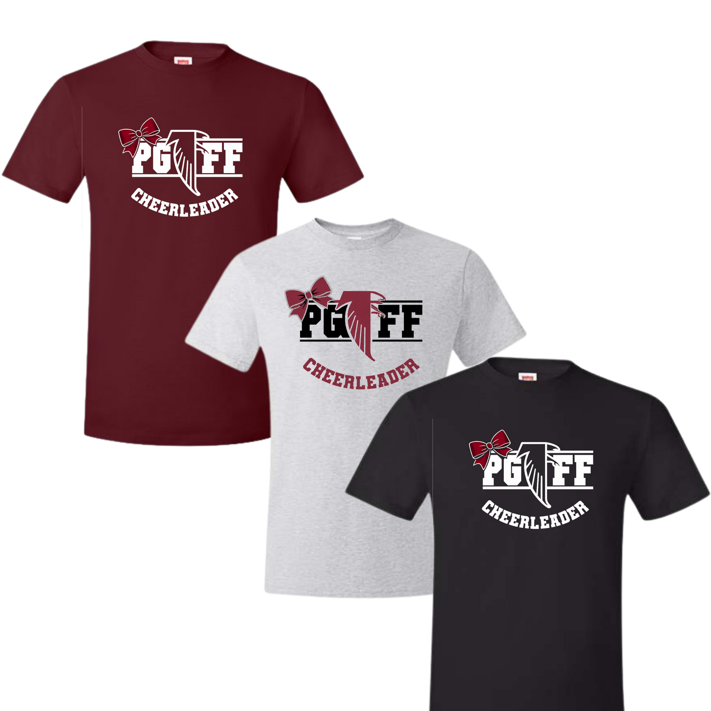 PGFF Cheer Unisex Tee - Bow