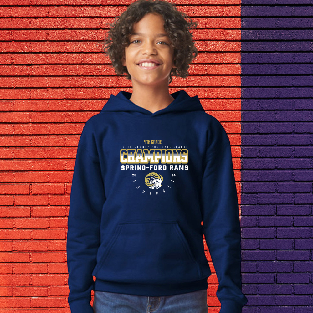Spring-Ford ICFL Champs Youth Hoodie