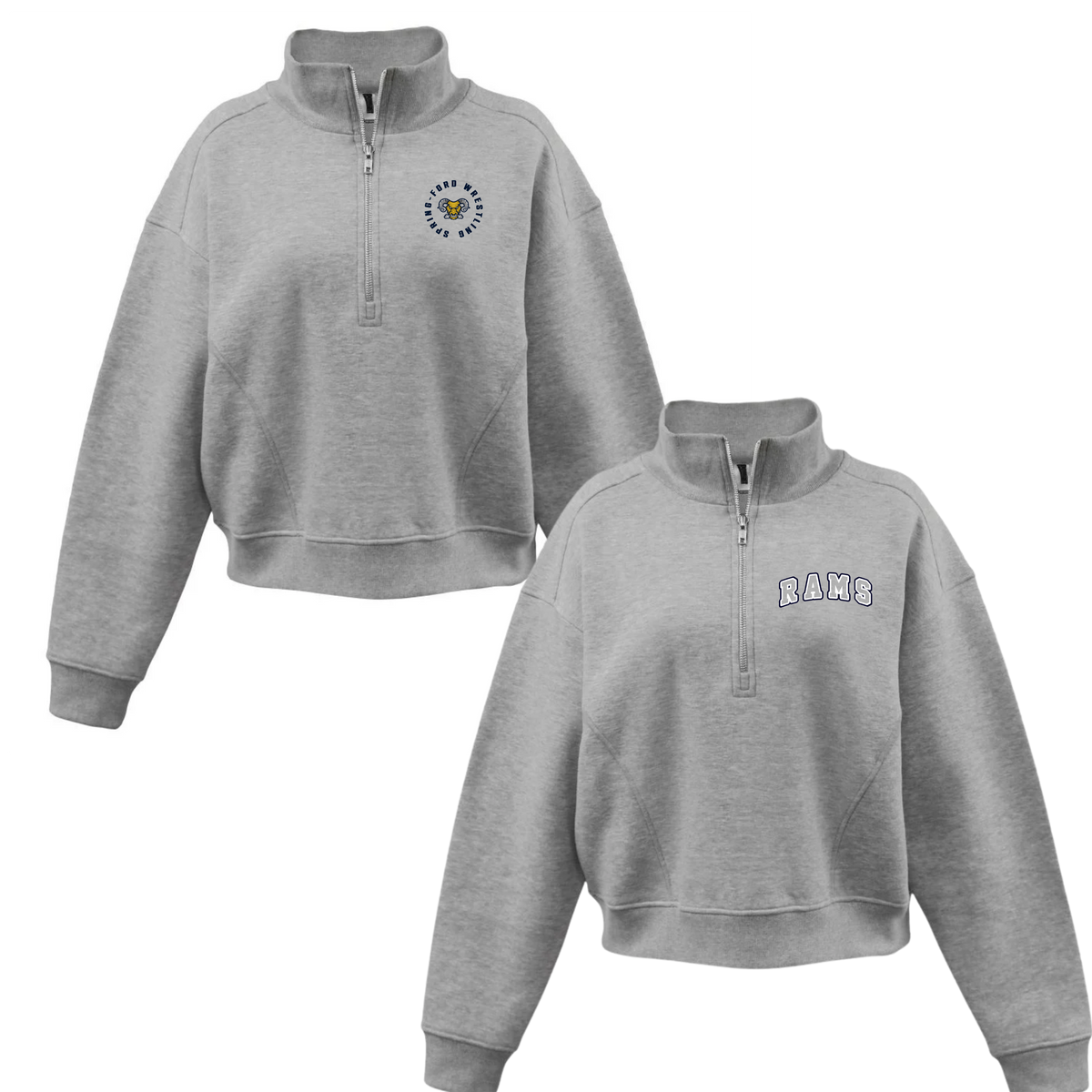 SF Wrestling Womens Half Zip