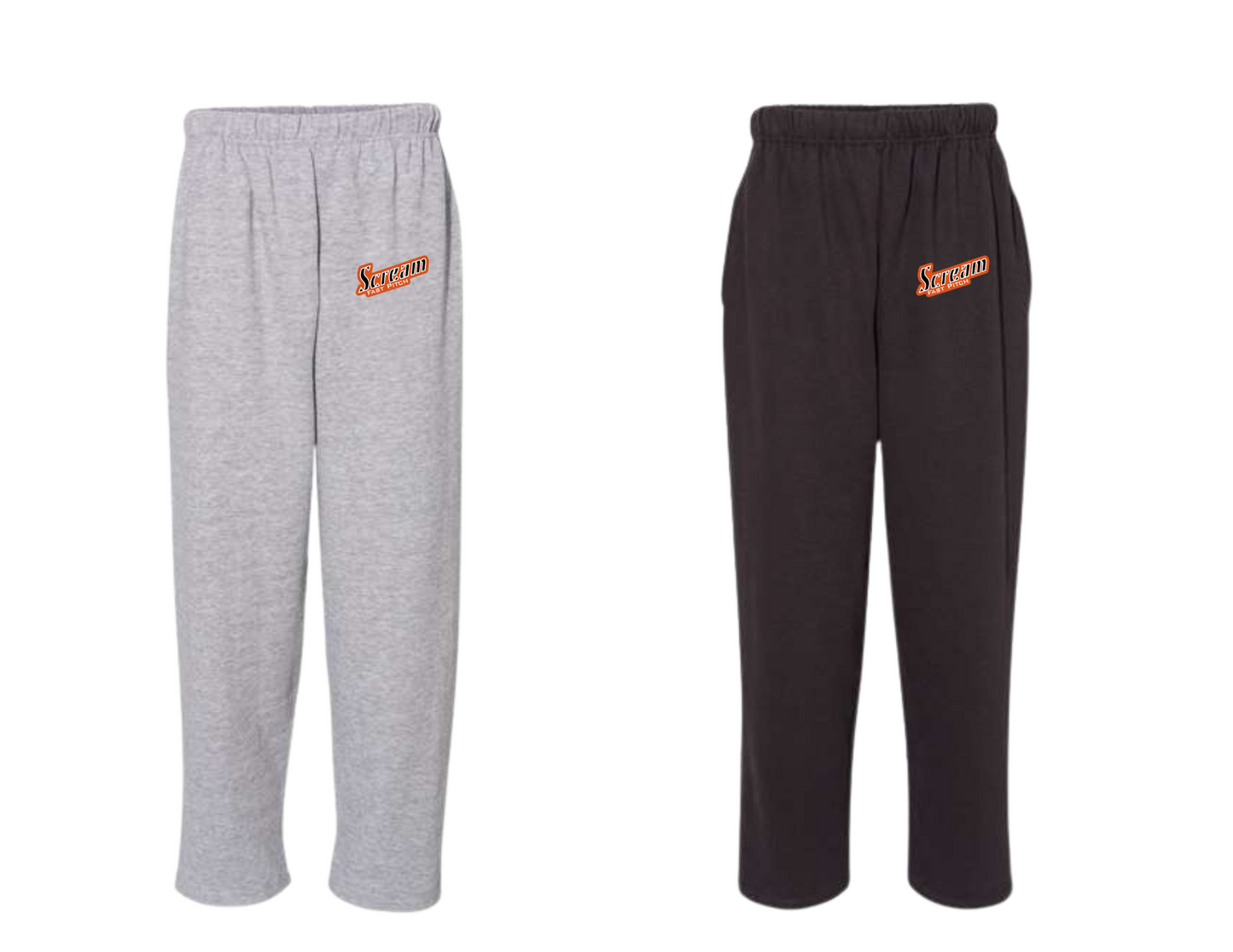Scream Team Open Bottom Sweats