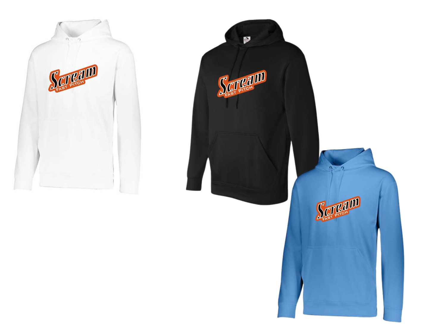 Scream Team Wicking Fleece Hoodie Unisex