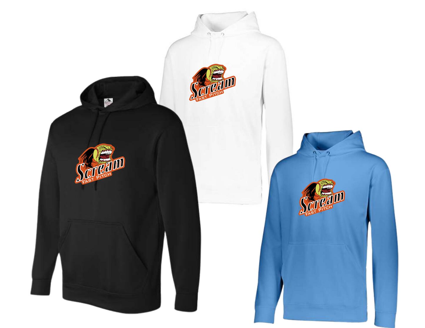 Scream OG Logo Wicking Fleece Hoodie Unisex