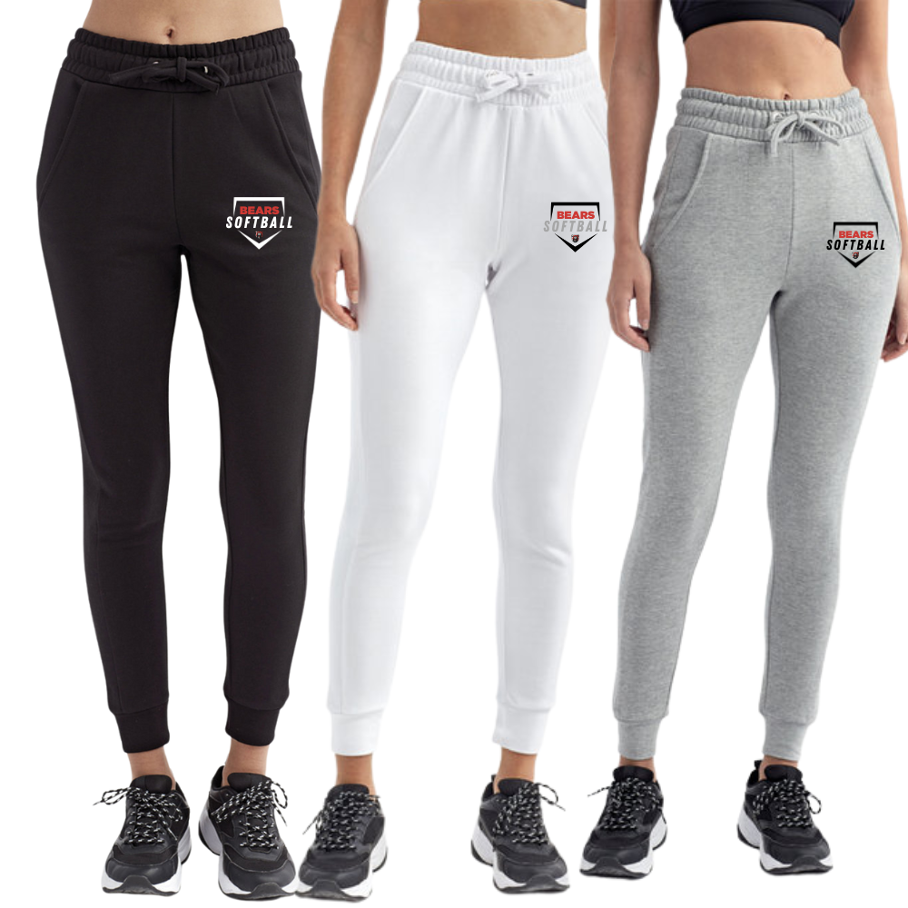 Bear Softball Ladies Athletic Sweatpant Joggers