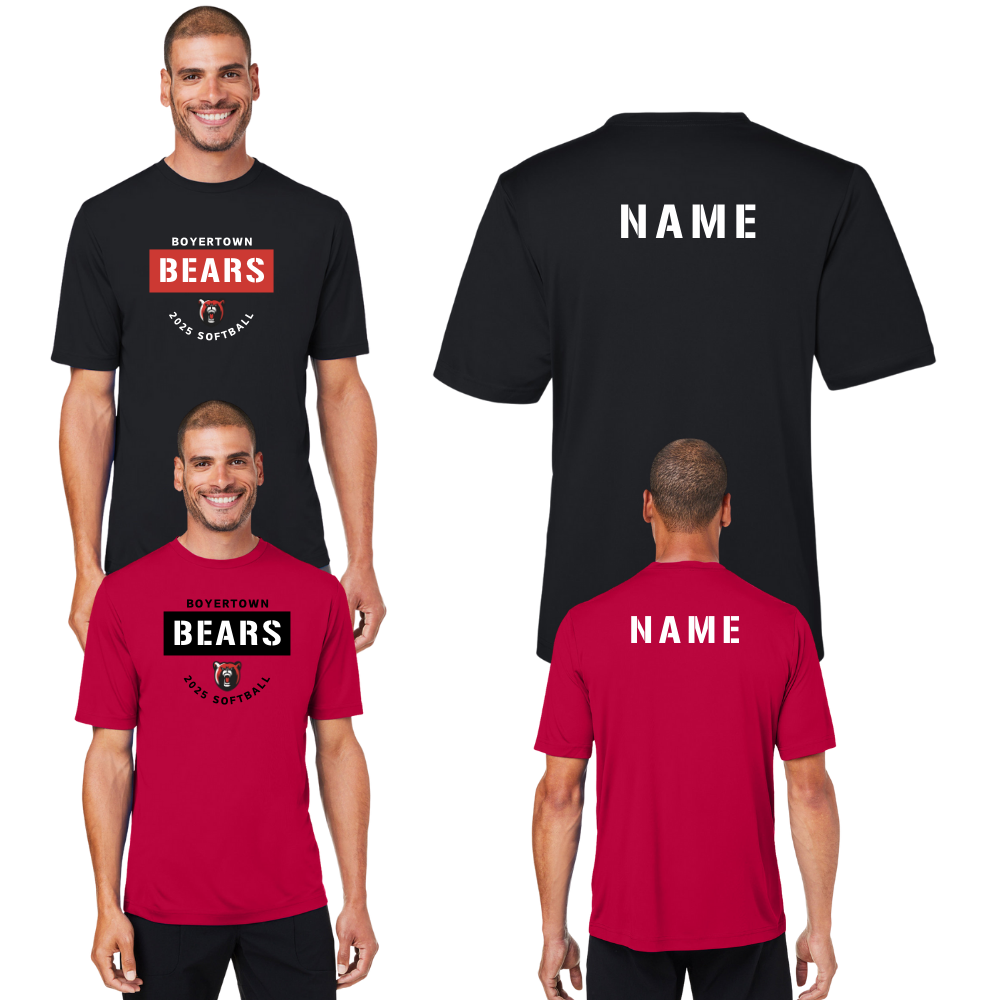 Bears Softball Unisex Cotton Tee Unite/Custom Name