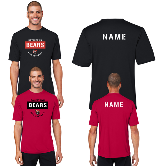 Bears Softball Unisex Cotton Tee Unite/Custom Name