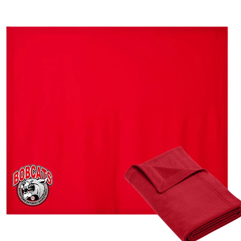 Bobcats Bleacher Blanket Red