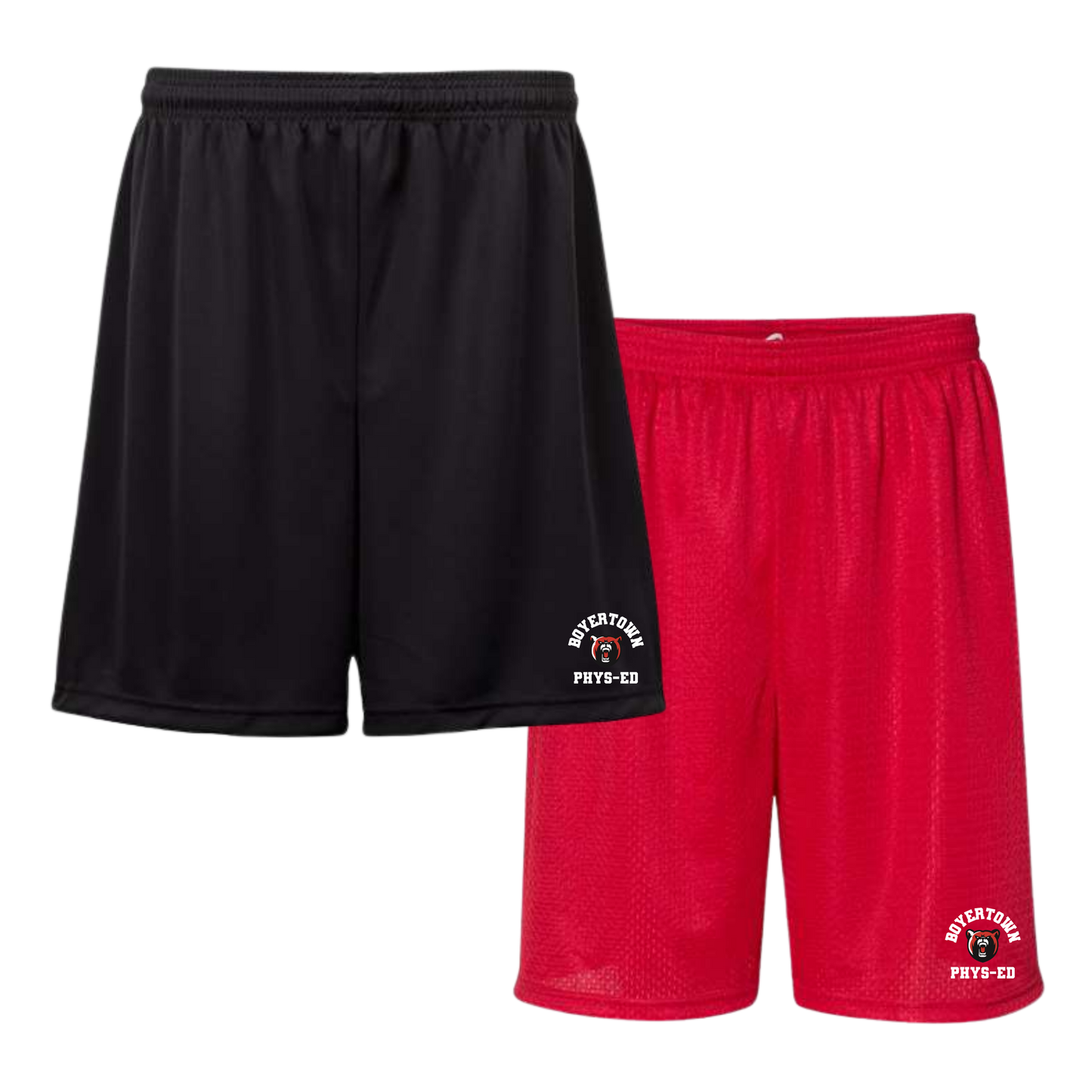 Boyertown PE Mens Mesh 7" Shorts