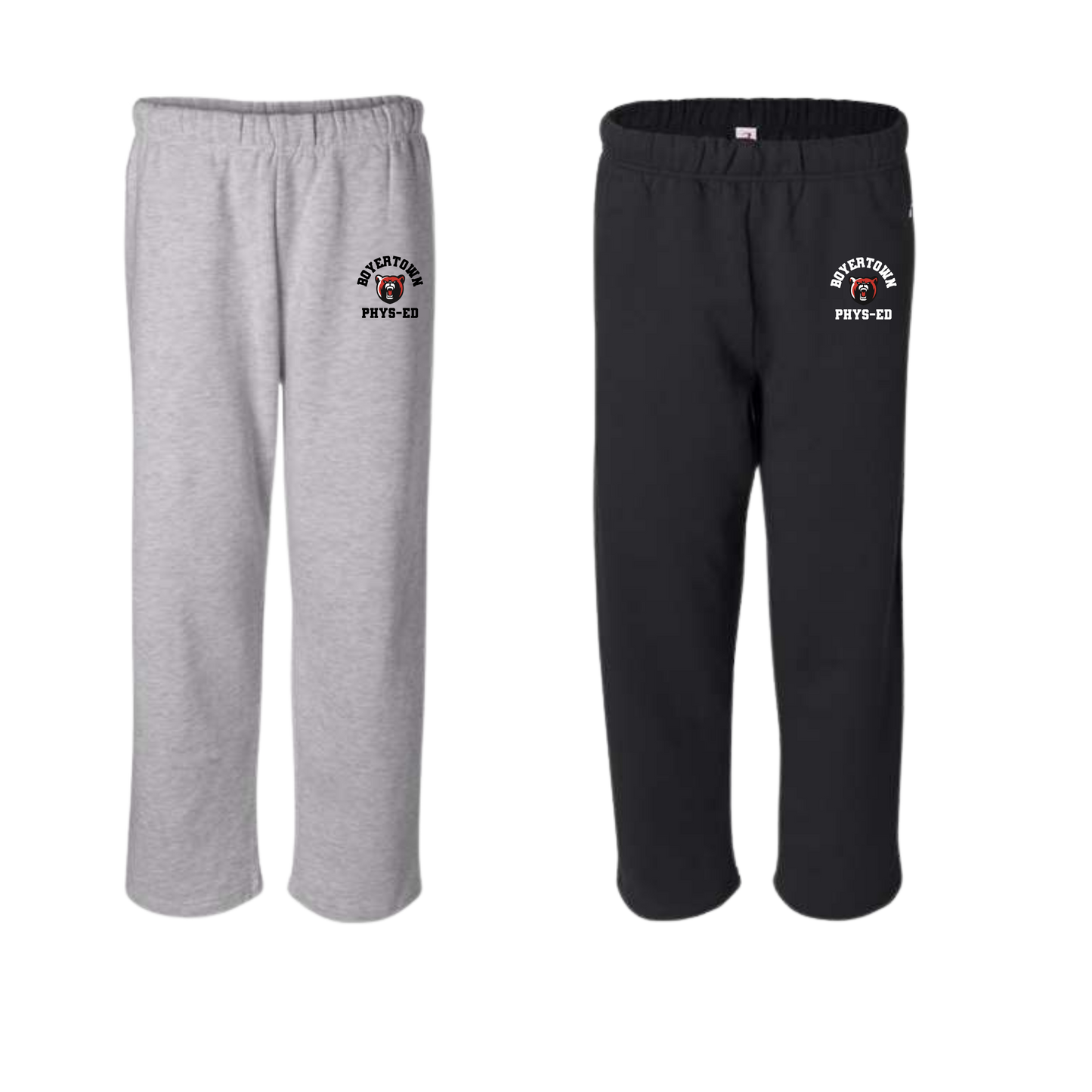 Boyertown PE Mens Open Bottom Sweatpants
