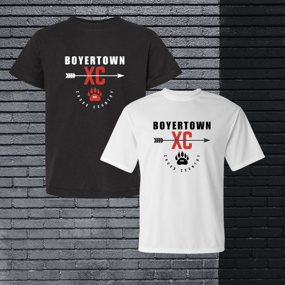 Boyertown Cross Country Blended Tee Unisex BYABT