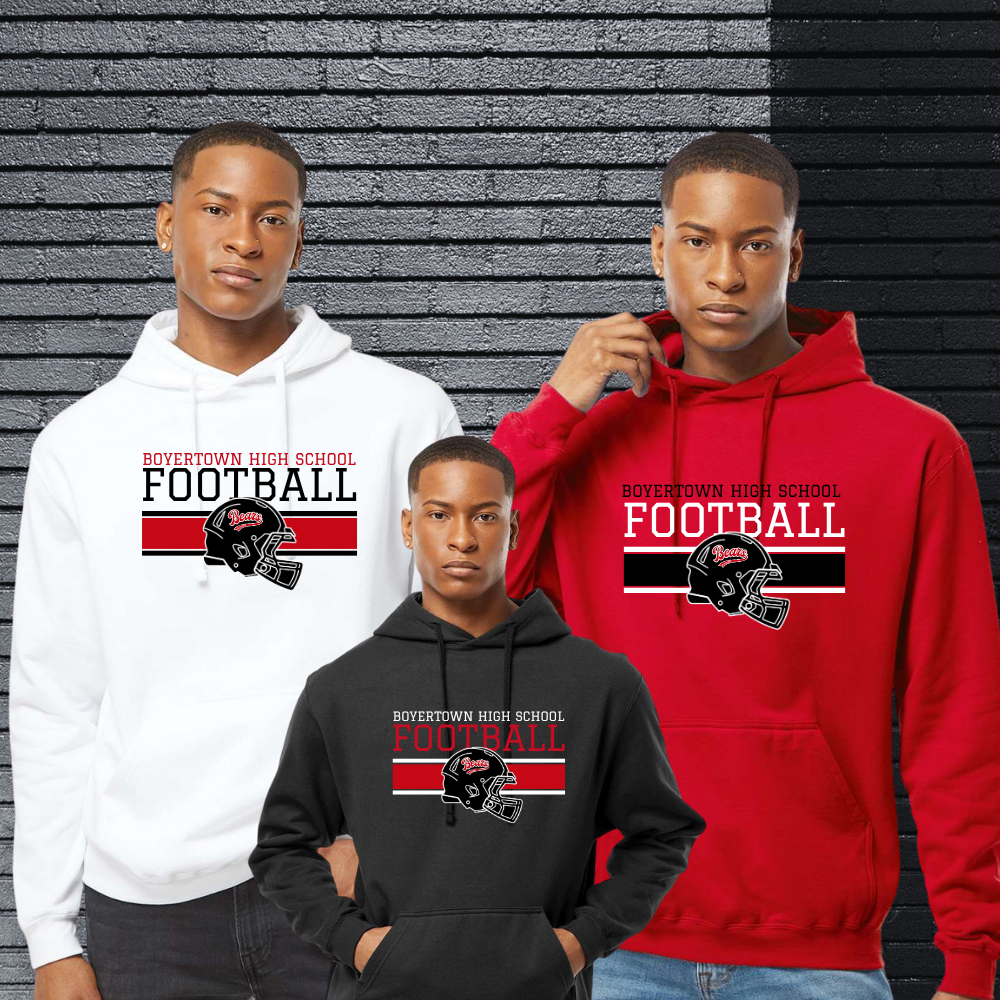Boyertown Football All Amercian Unisex Hoodie BYABT