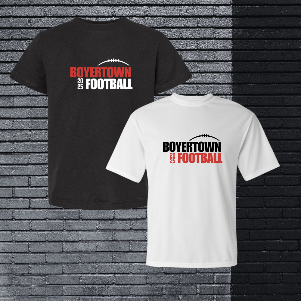 Boyertown Football Cover Blended Tee Unisex BYABT