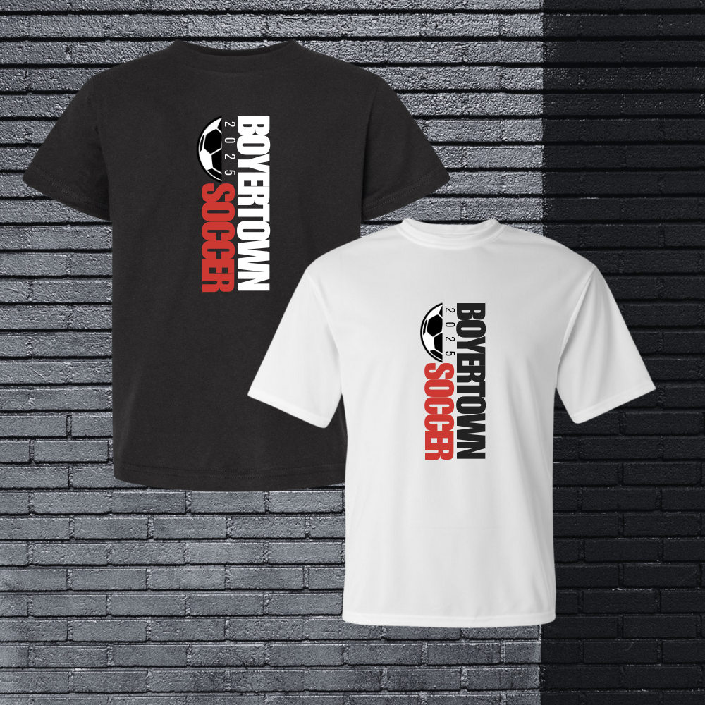 Boyertown Soccer Nutmeg Blended Tee Unisex BYABT