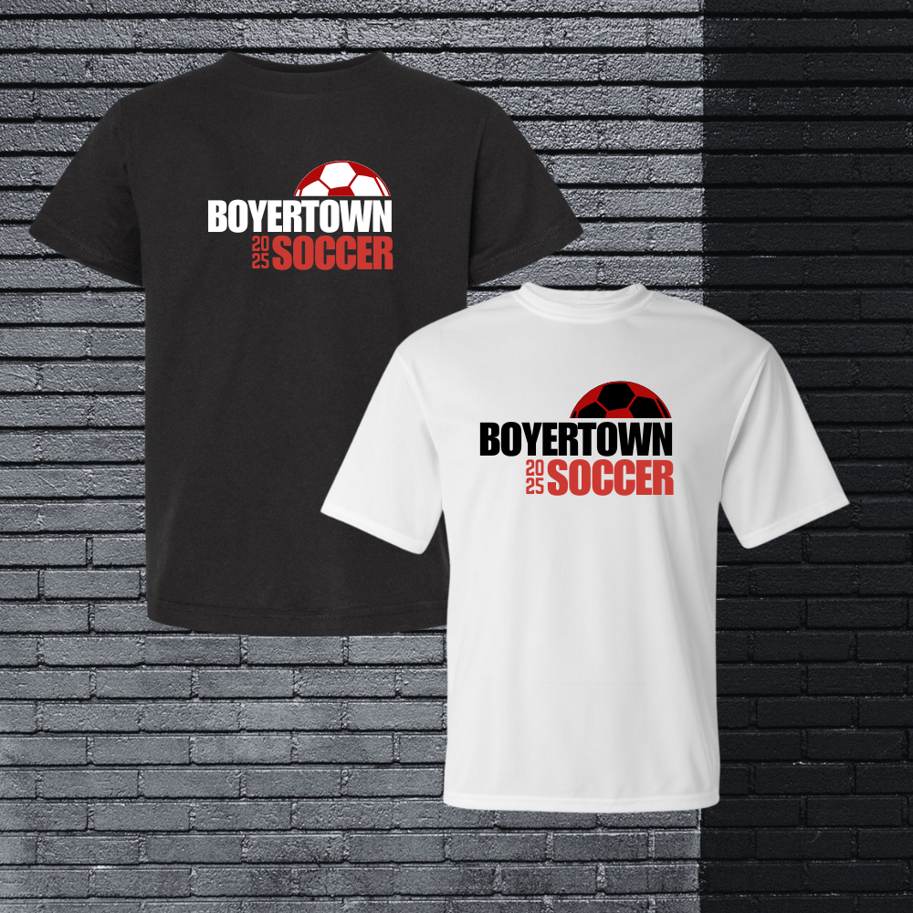 Boyertown Soccer PK Blended Tee Unisex BYABT
