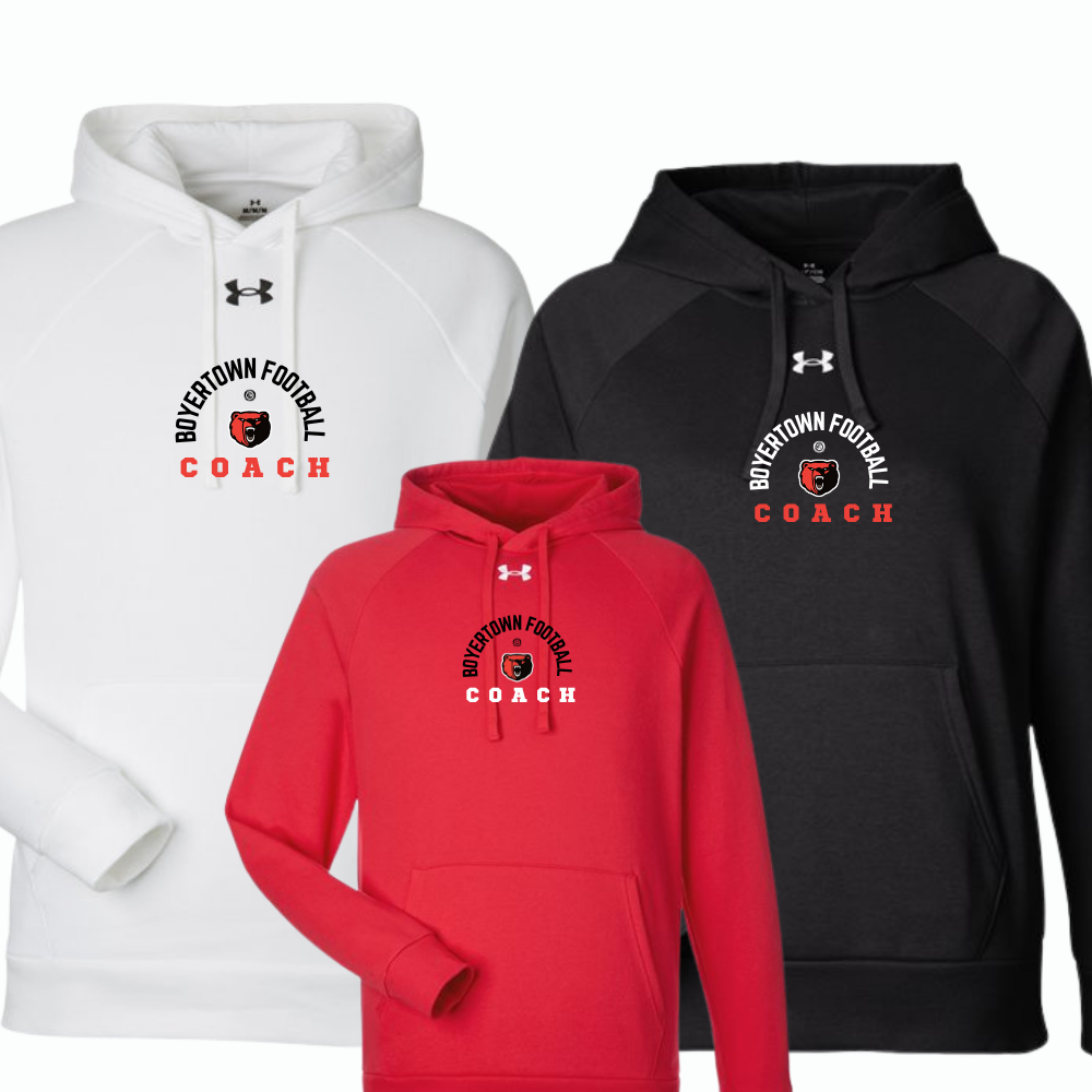 Sideline Hoodie Center Chest Small Print Under Armor