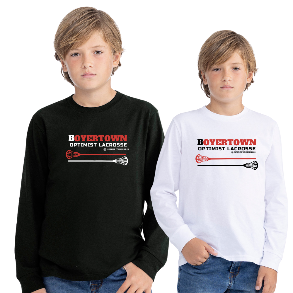 Boyertown LAX LS Cotton Tee All Star