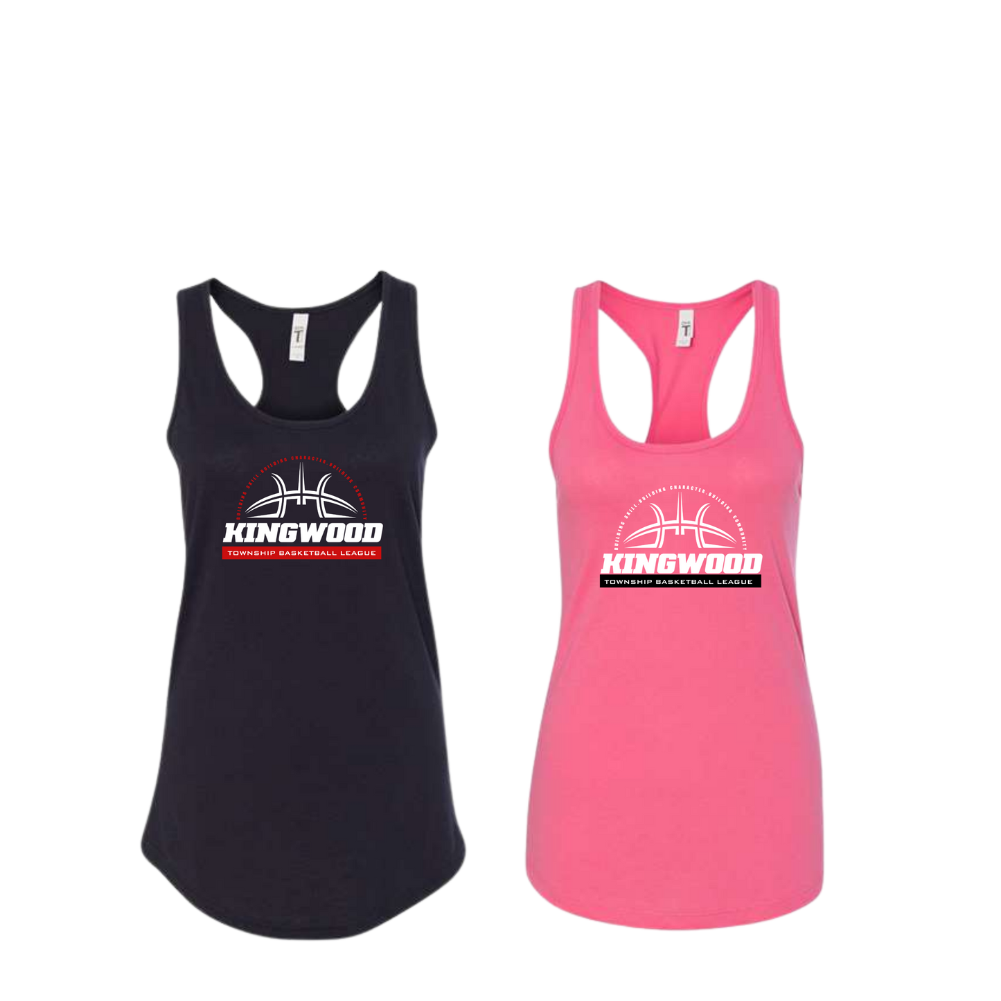 KW Township Basketball Ladies Racerback Tank