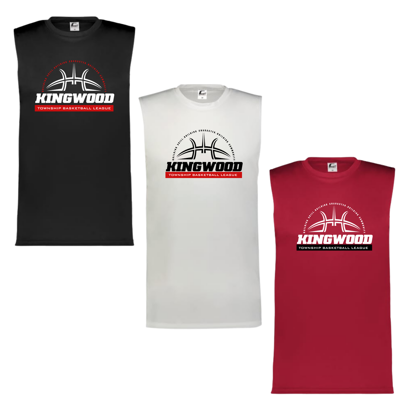 KW Township Basketball Sleeveless Training Tee - Classic
