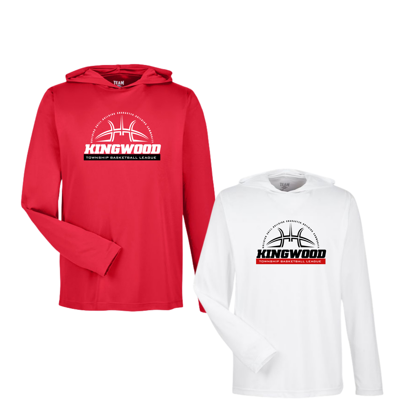 KW Township Basketball Long Sleeve Performance W/Hood - Classic