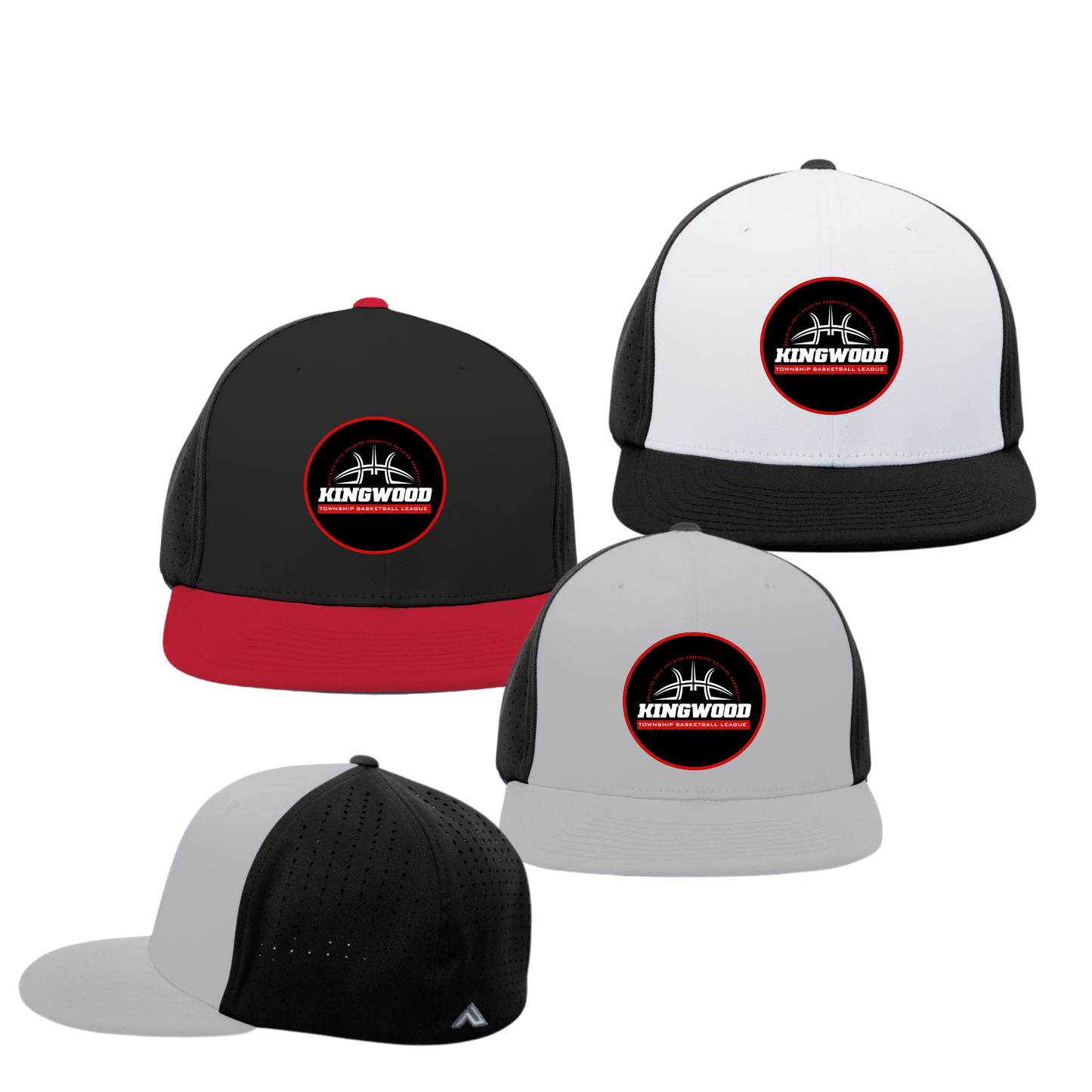 KW Township Basketball Flex Fit Performance Hat W/ Patch