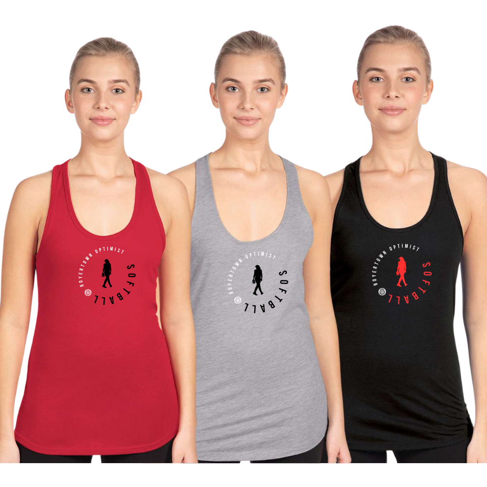 Boyertown Optimist Softball Ladies Tank Rival