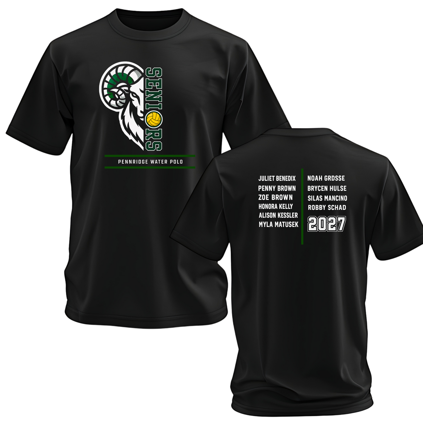Pennridge Water Polo Senior 26/27 Tees