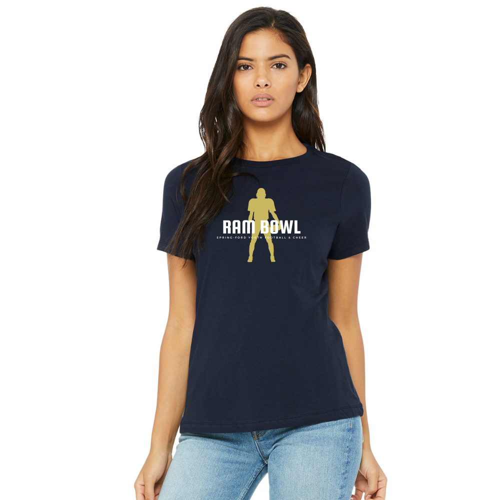 Ram Bowl Gridiron Ladies Tee