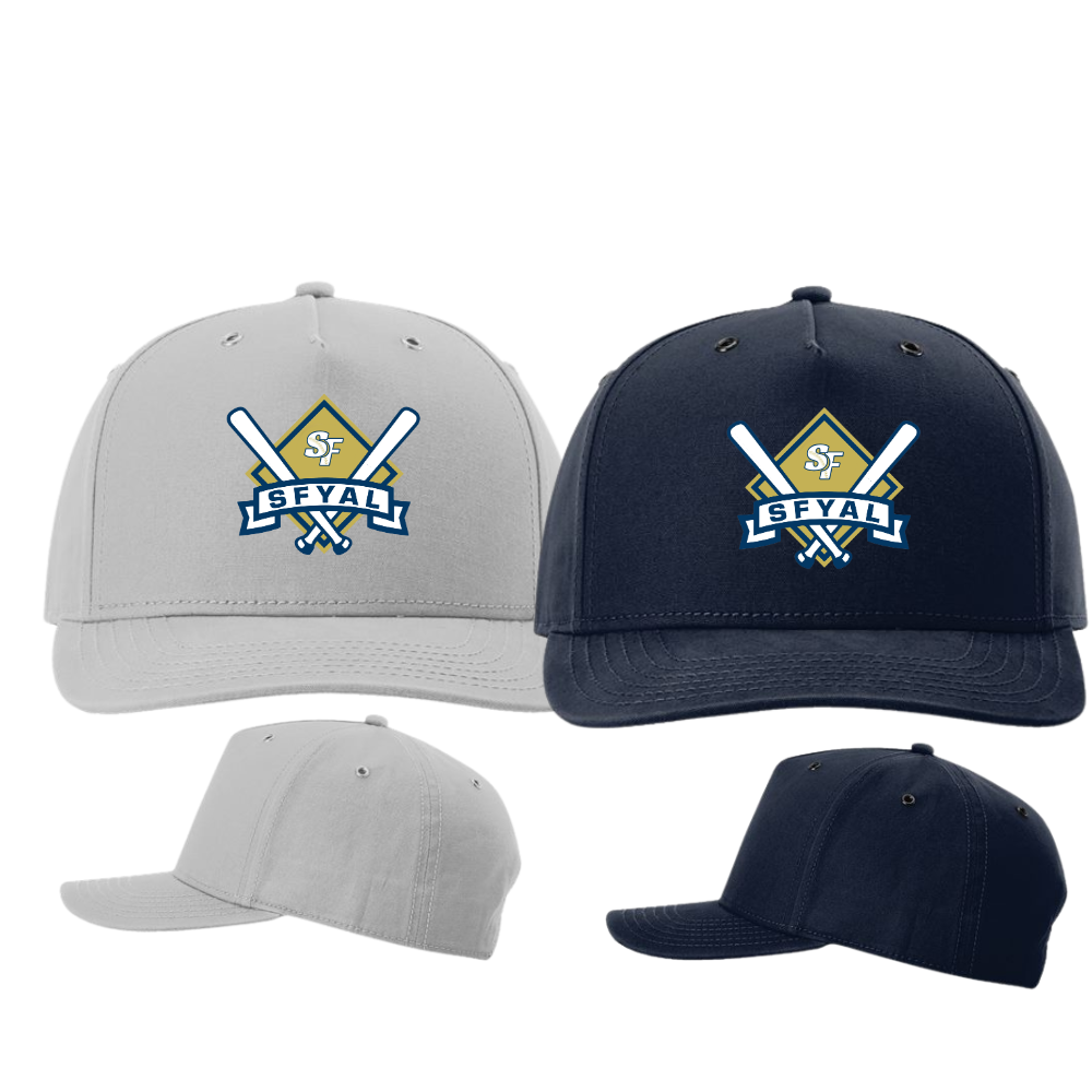 SFYAL Structured 5 Panel Enclosed Snapback