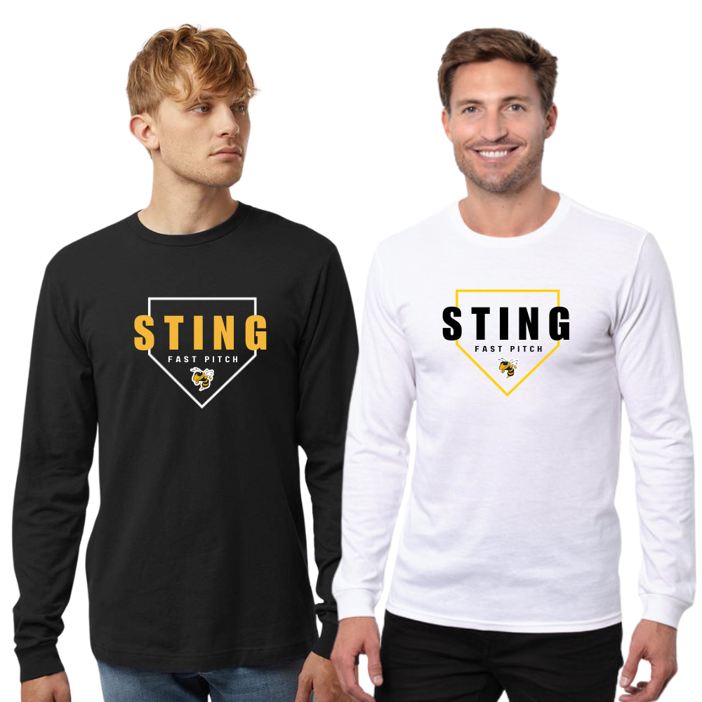 Sting Softball LS Unisex Tee Cotton Slide
